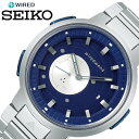 ワイアード 5年保証 セイコー腕時計 SEIKO時計 SEIKO 腕時計 セイコー 時計 ワイアード WIRED wiredwena×攻殻機動隊 メンズ 男性 ブルー AGAB704 正規品 wena wrist スマートウォッチ ウェアラブル スマホ iPhone アイフォーン ウェナリスト 付け替え プレゼント ギフト 新生活 入学