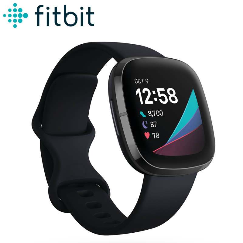 フィットビット腕時計 FITBIT時計 FITBIT 腕時計 フィットビット 時計 センス Sence メンズ レディース 女性 FB512BKBK 人気 ブランド 正規品 防水 スマートウォッチ アウトドア スポーツ 歩数計 ランニング トレーニング 健康管理 健康 新生活 プレゼント ギフト 入学 卒業