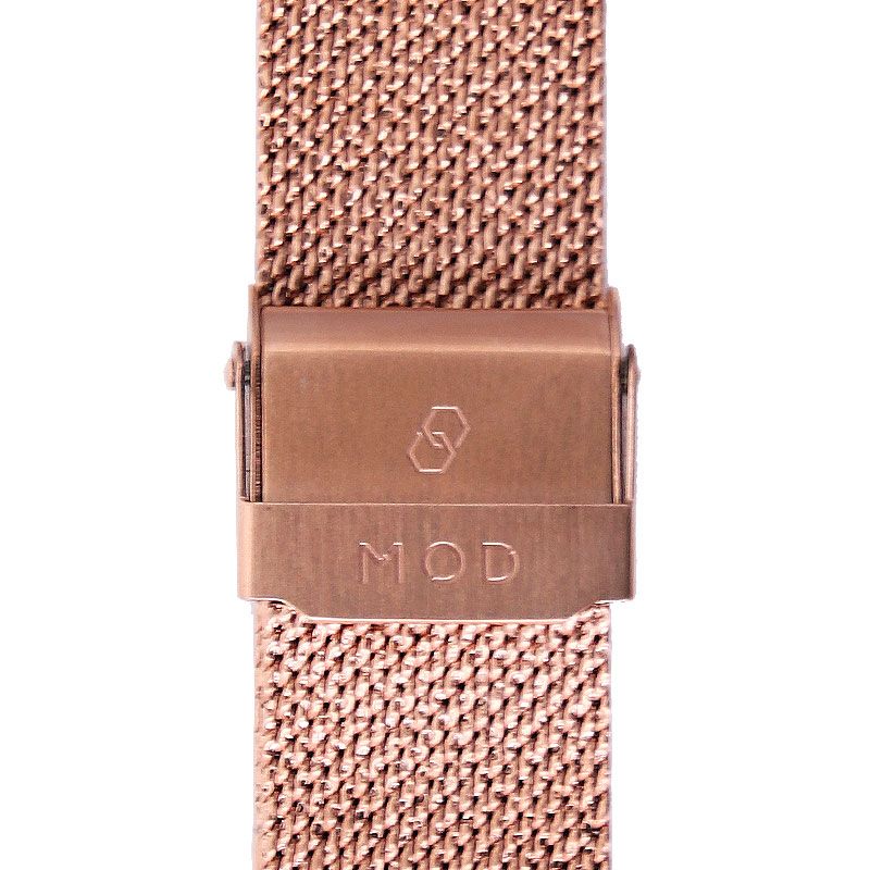 MOD時計 MOD 腕時計ベルト エムオーディー 時計 アンティーク メッシュ ストラップ ANTIQUE METAL MESH STRAP メンズ 男性 レディース 女性 MDBSS00118RGRG 人気 ブランド 18mm ワンタッチレバー付き 替えベルト ベルト 時計ベルト 交換 クリスマス ギフト
