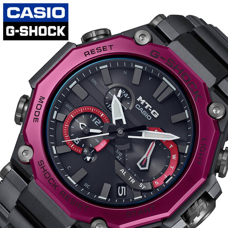 [ 5年保証 ][ 電池交換不要 ] CASIO 腕時計 カシオ 時計 ジーショック G-Shock MT-G メンズ 男性 ブラック MTG-B2000BD-1A4JF [ 正規品 Gショック エムティージー 耐衝撃 耐振動 MTG タフネス メタル 樹脂 ソーラー 電波時計 人気 ブランド 新生活 プレゼント ギフト ]