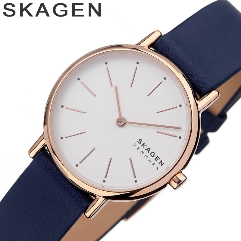 スカーゲン腕時計 SKAGEN時計 SKAGEN 腕時計 スカーゲン 時計 シグネチャー SIGNATUR レディース 女性 ホワイト SKW2838 [ 人気 おしゃれ かわいい 北欧 アナログ シンプル カジュアル ブランド ファッション 学生 大学生 ] プレゼント ギフト