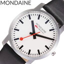 モンディーン腕時計 MONDAINE時計 MONDAINE 腕時計 モンディーン 時計 シンプリー エレガント Simply Elegant メンズ 男性 ホワイト A638.30350.11SBB 