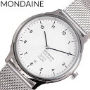 モンディーン腕時計 MONDAINE時計 MONDAINE 腕時計 モンディーン 時計 ヘルベチカ Helvetica メンズ 男性 レディース 女性 ホワイト MH1.R1210.SM 北欧 おしゃ