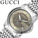 グッチ腕時計 GUCCI時計 GUCCI 腕時計 グッチ 時計 ジータイムレス G-Timeless レディース 女性 グレーベージュ YA1265007 [ 人気 おすすめ 高級 ブランド 大人 メタル ベルト クラシック フォーマル ドレス ビジネス 就職 仕事 彼氏 恋人 新生活 プレゼント ギフト ] その1