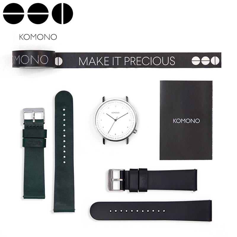 コモノ腕時計 KOMONO時計 KOMONO 腕時計 コモノ 時計 ルイス LEWIS メンズ 男性 ホワイト KOM-W4094 新生活 プレゼント クリスマス ギフト 人気 ブランド 観光 旅行 遠足 入学 卒業