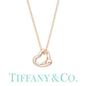 【10%OFF \11,880-円引】ティファニー ネックレス オープンハート 7mm Tiffany＆co ジュエリー エルサ・ペレッティ Elsa Peretti レディース60957436 女性 ブランド おしゃれ シンプル ミニ ペンダント K18 18金 ローズゴールド ピンクゴールド 成人式 新社会人 プレゼント