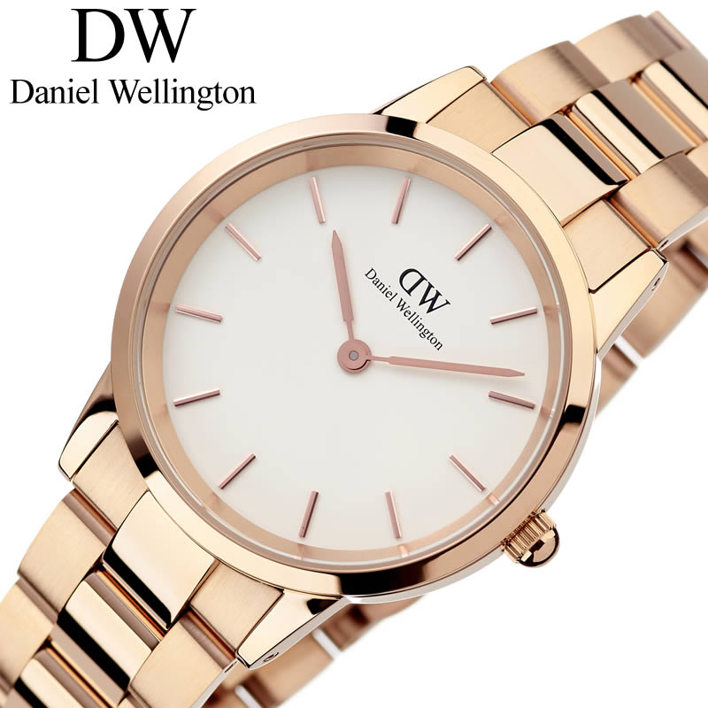 ダニエルウェリントン腕時計 DanielWellington時計 Daniel Wellington 腕時計 ダニエル ウェリントン 時計 アイコニック リンク ローズ..