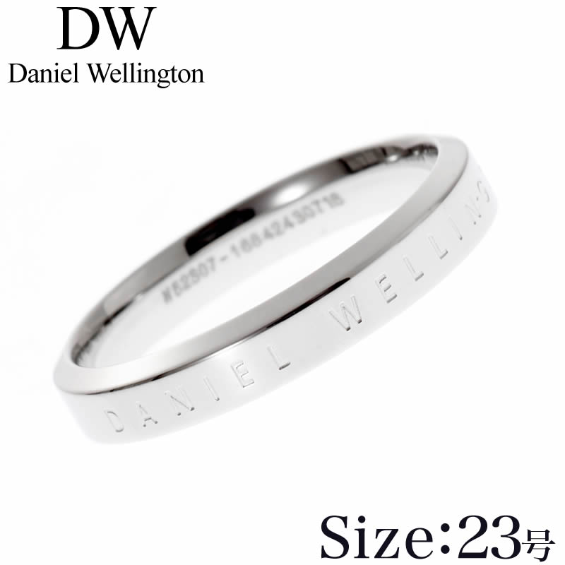 23号 Daniel Wellington リング ダニエル ウェリントン 指輪 クラシック Classic レディース DW00400035 アクセ 定番 人気 ブランドクラシック スタンダード シンプル 記念日 カップル 彼女 彼氏 夫婦 ペア お揃い プレゼント ギフト 旅行 新生活 入学 卒業