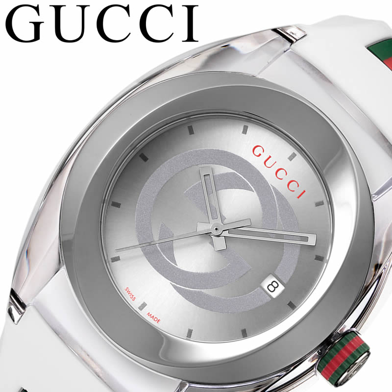 [当日出荷] GUCCI 腕時計 グッチ 時計 SYNC メンズ シルバー YA137102A 人気 おすすめ 高級 ブランド 大人 かっこいい クラシック フォーマル ビジネス 就職 仕事 彼氏 恋人 ギフト プレゼント クリスマス 2023