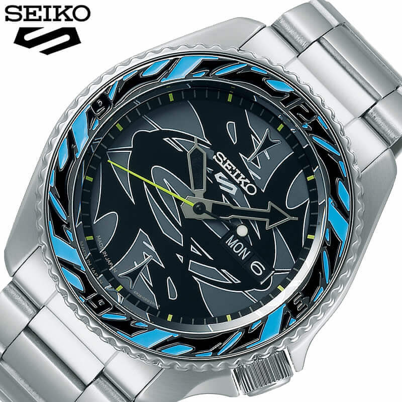 ファイブスポーツ セイコー 腕時計 ファイブ スポーツ ×グッチメイズ コラボレーション リミテッド エディション SEIKO 5 Sports ×GUCCIMAZE Collaboration Limited Edition 男性 メンズ ブラック シルバー 時計 SBSA135 人気 おしゃれ ブランド プレゼント ギフト 新生活