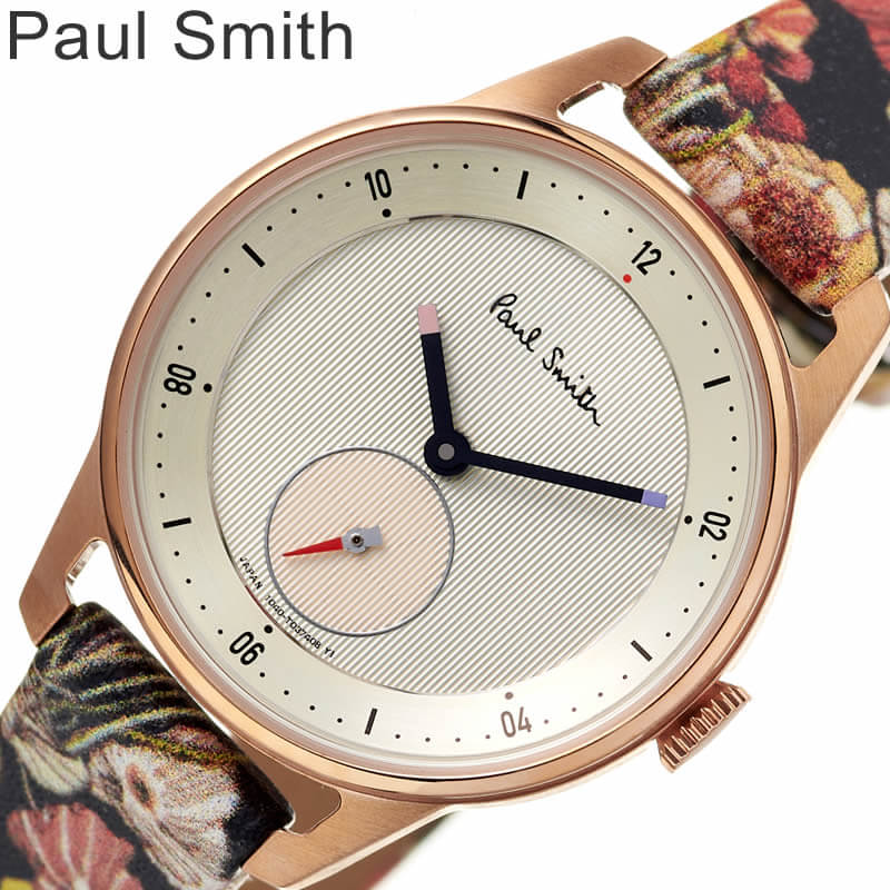 簡単 おしゃれ上級者 ポールスミス 腕時計 Paul smith 時計 チャーチストリート ミニ Church Street mini レディース 女性 アイボリー ..