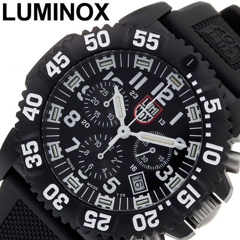 ルミノックス 腕時計（メンズ） 【29%OFF \19,470-円引】ルミノックス 腕時計 LUMINOX 時計 ネイビー シールズ カラーマークシリーズ NAVY SEAL メンズ LM-3081 男性 ラバー ベルトブラック クォーツ 人気 ブランド プレゼント 父 父親 旦那 夫 彼氏 会社 通勤 通学 入学 アウトドア ミリタリー 防水 新生活