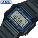 カシオ 腕時計 CASIO 時計 スタンダード STANDARD ユニセックス CASIO-F-105W-1AWJH ブルー 液晶 ブラック クォーツ 人気 おすすめ おしゃれ シンプル ブランド 誕生日 プレゼント ギフト 祝い 観光 旅行 遠足 新生活 入学 卒業