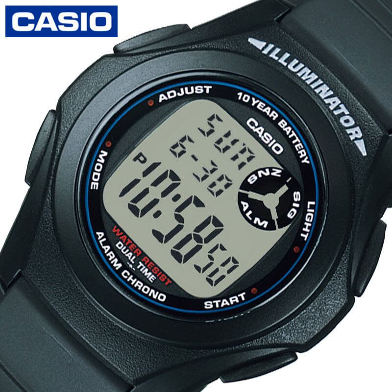 カシオ 腕時計 CASIO 時計 スタンダード STANDARD メンズ CASIO-F-200W-1AJH 男性 ブラック 液晶 クォーツ 人気 おすすめ おしゃれ ブランド 誕生日 プレゼント ギフト 祝い 父 父親 お父さん 夫 旦那 彼氏 観光 旅行 遠足 新生活 入学 卒業