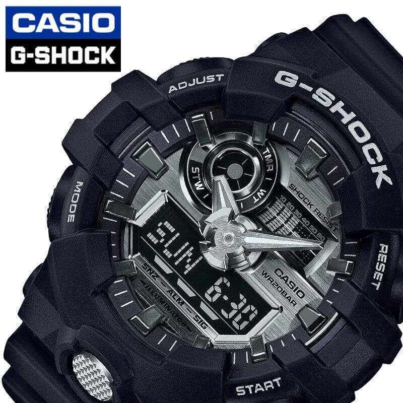 カシオ 腕時計 CASIO 時計 ジーショック G-SHOCK メンズ CASIO-GA-710-1AJF 男性 ブラック・液晶 ブラック クォーツ おすすめ おしゃれ ブランド 誕生日 プレゼント ギフト 祝い 父 父親 お父さん 夫 旦那 彼氏