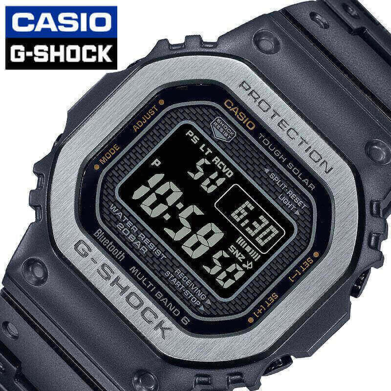 カシオ G-SHOCK 腕時計（レディース） カシオ 腕時計 CASIO 時計 ジーショック G-SHOCK レディース CASIO-GMW-B5000MB-1JF 女性 ブラック・液晶 ブラック 電波ソーラー 電波 ソーラー 人気 おしゃれ スポーツ アウトドア ブランド 誕生日 プレゼント ギフト 祝い 通学 通勤 学校 仕事 会社 新生活