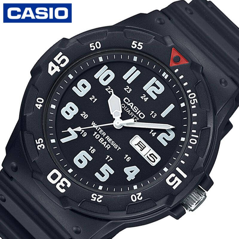 カシオ 腕時計 CASIO 時計 スタンダード STANDARD メンズ CASIO-MRW-200HJ-1BJH 男性 ブラック クォーツ 人気 おすすめ おしゃれ ブランド 誕生日 プレゼント ギフト 祝い 父 父親 お父さん 夫 旦那 彼氏 観光 旅行 遠足 新生活 入学 卒業