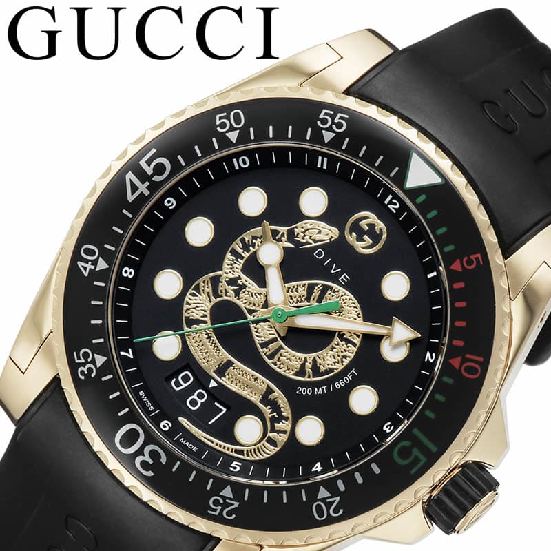 LANCASTER - グッチ 腕時計 GUCCI 時計 ダイヴ DIVE メンズ YA136219 男性 ブラック イタリア ブランド 高級 ファッション 仕事 大人 おすすめ おしゃれ プレゼント 新社会人 入学 卒業 ギフト