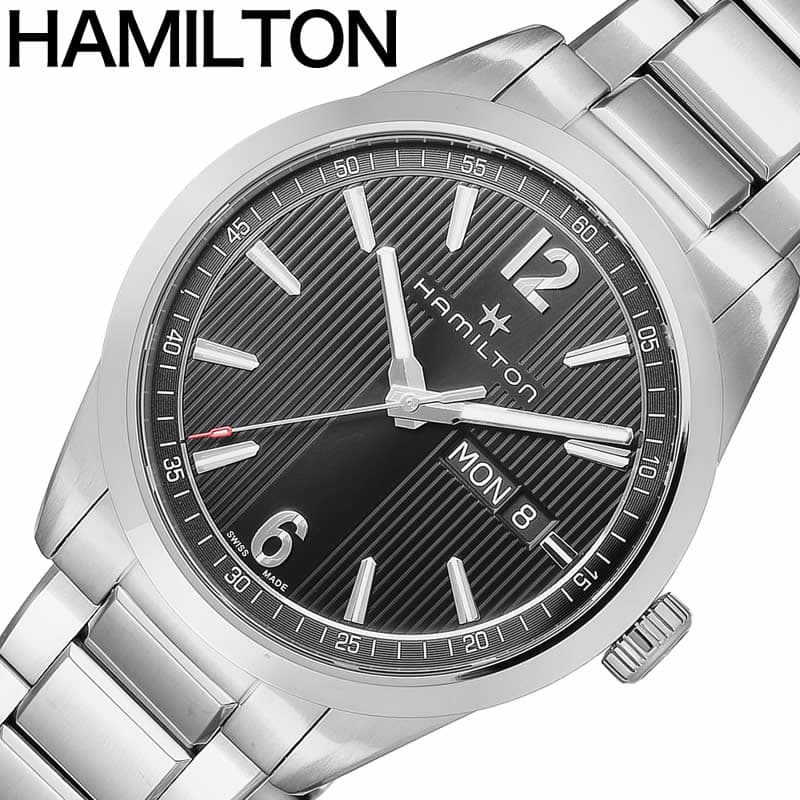 ハミルトン 腕時計 HAMILTON 時計 ブロードウェイ Broadway メンズ ブラック H43311135 アメリカ 話題 大人 社会人 紳士 おすすめ おしゃれ ブランド プレゼント ギフト