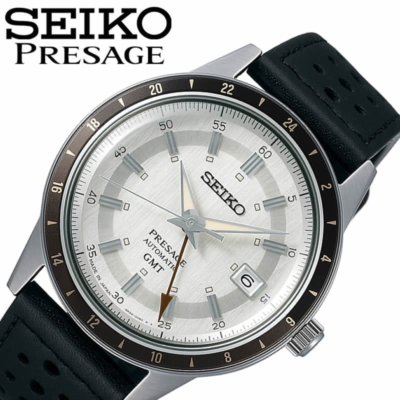 ＼昇進のお祝いに／セイコー 腕時計 SEIKO 時計 プレザージュ ベーシックライン PRESAGE メンズ SARY231 男性 サンドグレー ブラック メカニカル 自動巻 手巻つき 人気 おしゃれ ブランド プレ…