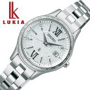 スーツ セイコー 腕時計 SEIKO 時計 ルキア Standard Collection LUKIA レディース SSVV081 女性 ホワイト シルバー 電波ソーラー おしゃれ ブランド プレゼント ギフト 妻 奥さん お母さん 母 誕生日 銀婚式 結婚 記念
