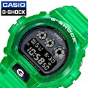 楽天ブランドアクセと腕時計のカプセルカシオ 腕時計 CASIO 時計 ジーショック G-SHOCK メンズ CASIO-DW-6900JT-3JF 男性 ブラック クリアグリーン 頑丈 タフ スポーツ 運動 学校 部活 ランニング 登山 ウォーキング 定番 人気 おすすめ おしゃれ ブランド プレゼント ギフト 観光 旅行 遠足 新生活 入学 卒業