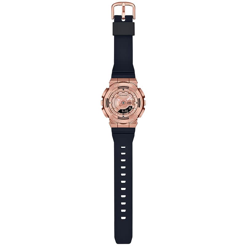 カシオ 腕時計 CASIO 時計 ジーショック アナデジコンビモデル G-SHOCK METAL COVERED メンズ GM-S110PG-1AJF 男性 ピンクゴールド ブラック メタル ステンレス プレゼント ホワイトデー ギフト 防水 アウトドア キャンプ フェス 頑丈 メタリック