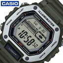 カシオ 腕時計 CASIO 時計 スタンダード カシオコレクション STANDARD メンズ MWD-110H-3AJF 男性 アーミーグリーン シンプル デジタル アウトドア おしゃれ ブランド プレゼント 防水 フェス 頑丈 チプカシ チープカシオ 見やすい(2)