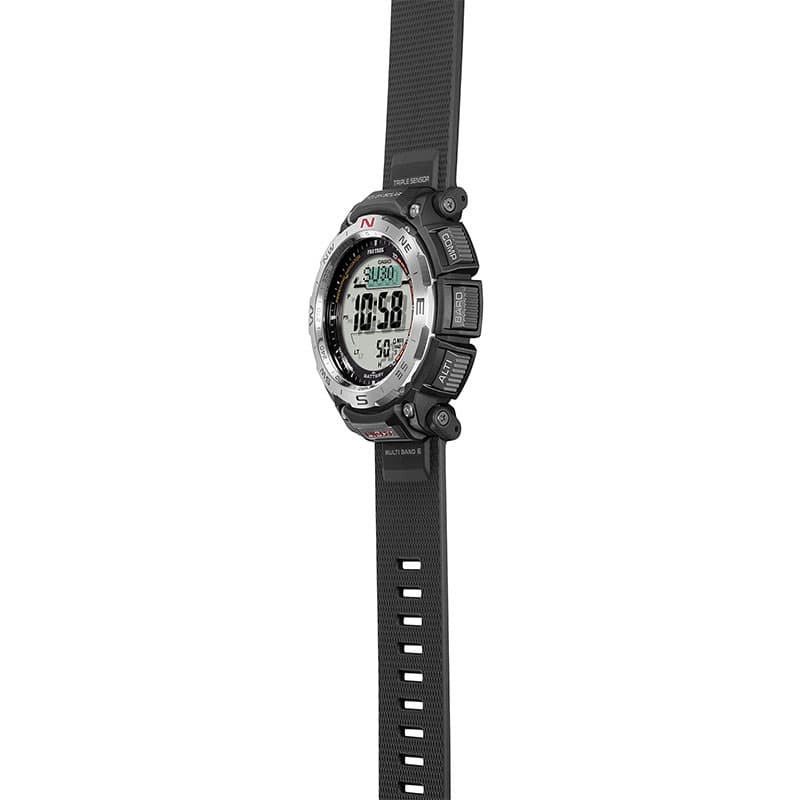 カシオ 腕時計 CASIO 時計 プロトレック PRW-3400シリーズ PRO TREK Climber Line メンズ PRW-3400-1JF 男性 ブラック ソーラー アウトドア キャンプ アナデジ 武骨 フェス 夏フェス おしゃれ ブランド ホワイトデー ギフト 防水 頑丈