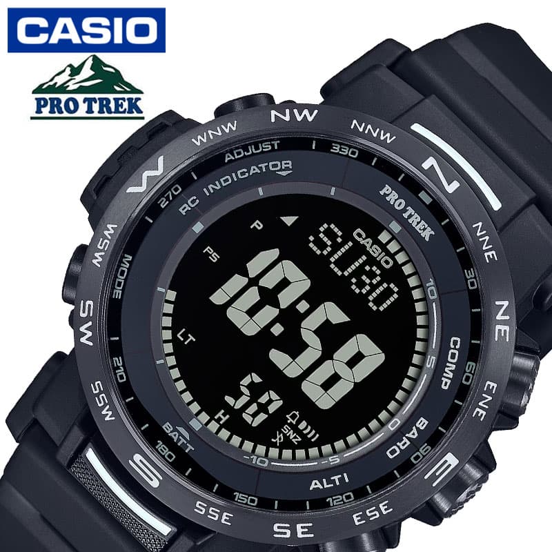 プロトレック カシオ 腕時計 CASIO 時計 プロトレック PROTREK メンズ CASIO-PRW-35Y-1BJF 男性 ブラック ソーラー 登山 フェス アウトドア キャンプ ハイキング 野外 人気 おすすめ おしゃれ ブランド プレゼント ギフト 観光 旅行 遠足 新生活 入学 卒業