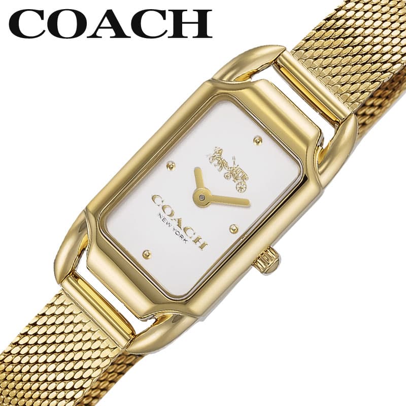 コーチ 腕時計 COACH 時計 ケイディ CADIE レディース 14504033 女性 ゴールド 華奢 オフィス きれいめ かわいい カワイイ 定番 デート 贈り物 バースデー お祝い 景品 人気 おすすめ おしゃれ ブランド プレゼント ギフト モテる 王道 彼女 彼氏 観光 旅行 新生活 入学