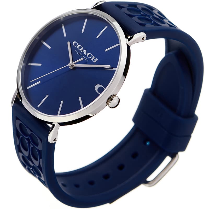 コーチ 腕時計 COACH 時計 チャールズ Charles メンズ CO-14602634 男性 ネイビーブルー ネイビー ブランド 大学生 彼氏 贈り物 定番 スーツ 旦那 夫 上品 卒業 入学 進学 合格 転勤 景品 おすすめ おしゃれ プレゼント ギフト