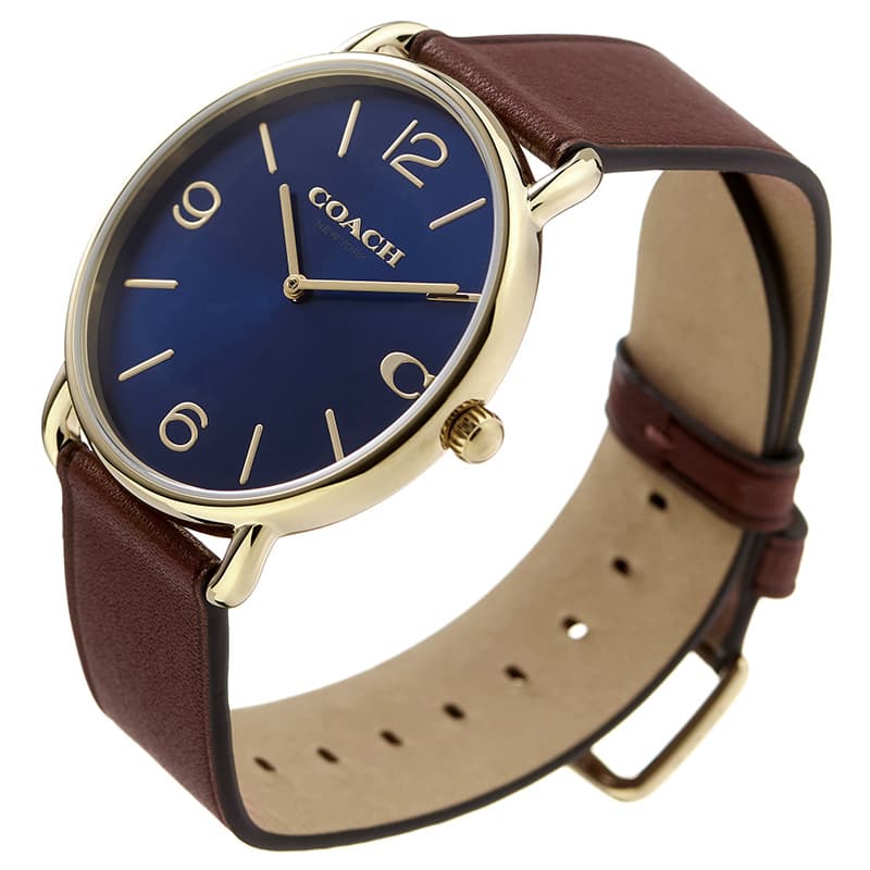 コーチ 腕時計 COACH 時計 エリオット ELLIOT メンズ CO-14602644 男性 シルバーネイビー ブラウン ブランド 大学生 彼氏 贈り物 定番 スーツ 旦那 夫 上品 卒業 入学 進学 合格 転勤 景品 おすすめ おしゃれ プレゼント クリスマス ギフト