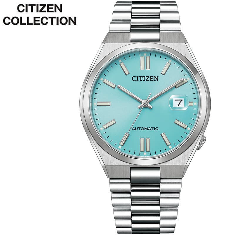 シチズン 腕時計 CITIZEN 時計 シチズンコレクション ツヨサコレクション COLLECTION TSUYOSA ユニセックス NJ0151-88M ブルー シルバ..