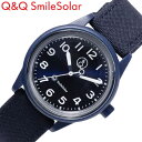 シチズン 腕時計 Q&Q 時計 軽い ソーラー 防水 スマイルソーラー Smile Solar きっかけの時計 Series 3 R01A-003JK ダークネ...