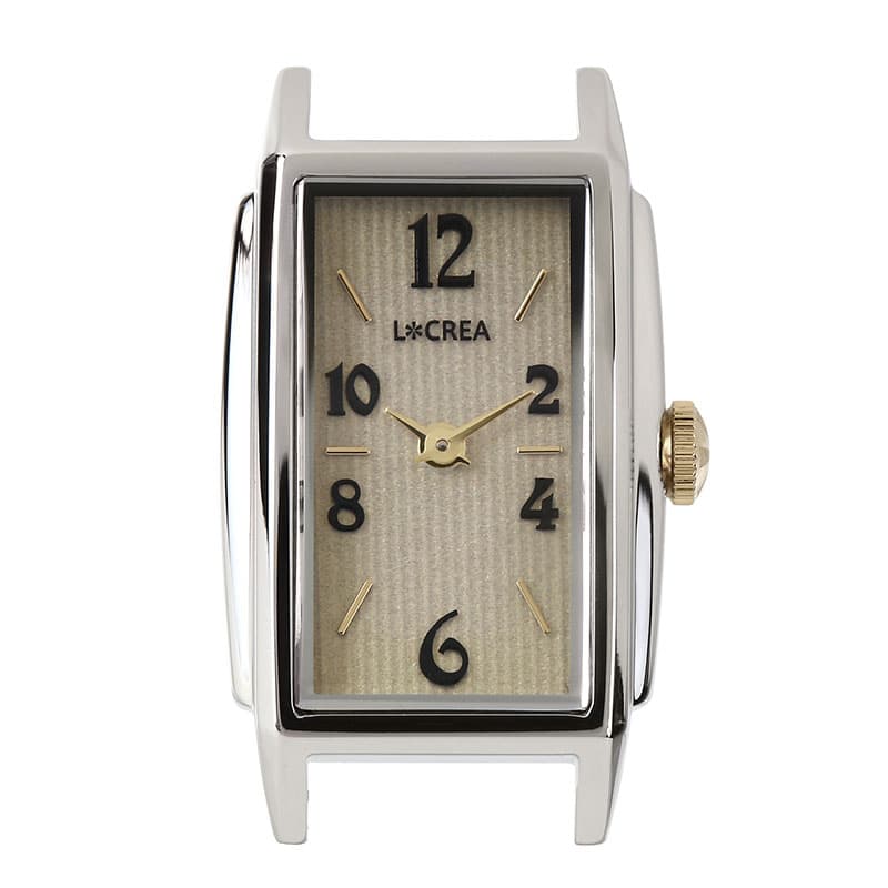 ルクレア 腕時計 LCREA 時計 レクタングル レディース シルバー ソーラー ビジネス 女性 電池交換不要 日本製 かわいい ファッション made in japanエレガンス ブランド プレゼント ホワイトデー ギフト LC2002-SSCBR