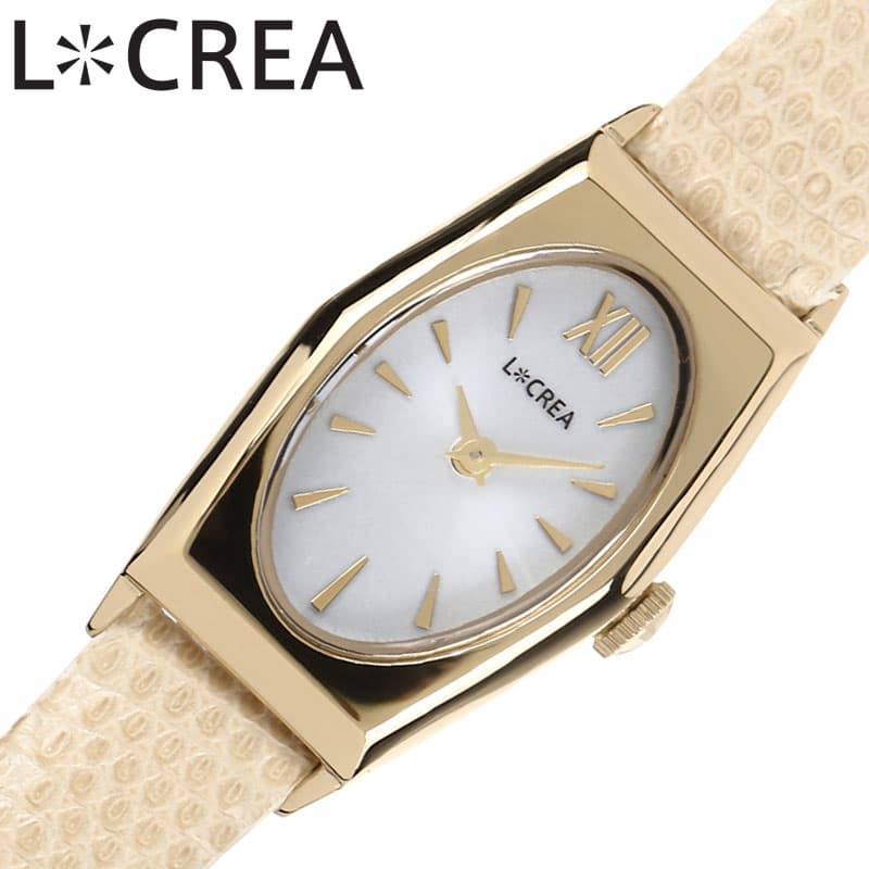 乐天商城 - ルクレア 腕時計 LCREA 時計 オヴァール レディース ゴールド ソーラー ビジネス 女性 電池交換不要 日本製 かわいい ファッション made in japan高級感 エレガンス ブランド プレゼント 新社会人 入学 卒業 ギフト LC2003-GPRIV 母の日