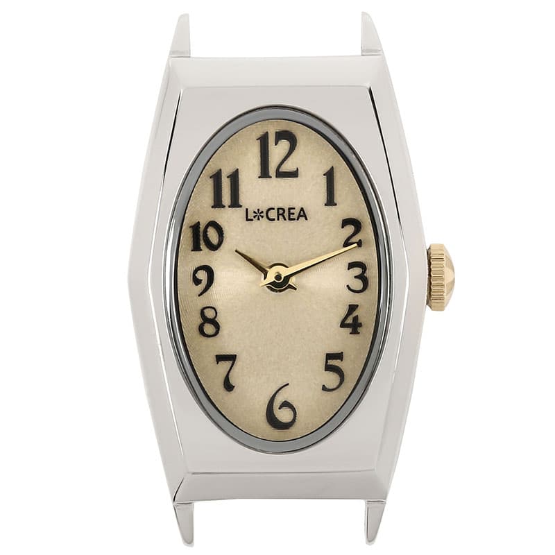 ルクレア 腕時計 LCREA 時計 オヴァール レディース シルバー ソーラー ビジネス 女性 電池交換不要 日本製 かわいい ファッション made in japan高級感 エレガンス ブランド プレゼント ホワイトデー ギフト LC2003-SSCMO