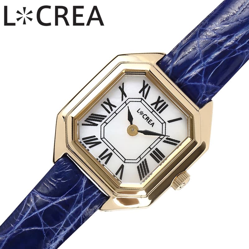 乐天商城 - ルクレア 腕時計 LCREA 時計 キャレ CARRE レディース ゴールド ソーラー カレ ビジネス 女性 電池交換不要 日本製 かわいい ファッション made in japanエレガンス ブランド プレゼント 新社会人 入学 卒業 ギフト LC2004-GPCBL 母の日