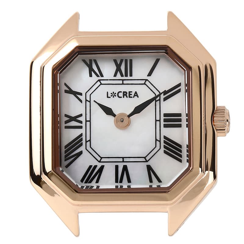 ルクレア 腕時計 LCREA 時計 キャレ CARRE レディース ピンクゴールド ソーラー カレ ビジネス 女性 電池交換不要 日本製 かわいい ファッション made in japan おすすめ ブランド プレゼント ホワイトデー ギフト LC2004-PGRIV