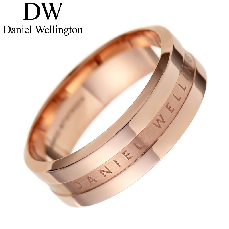 Rakuten - ダニエルウェリントン 指輪 Daniel Wellington 新社会人 入学 卒業 プレゼント ピンクゴールド リング レディース メンズ エランリング 女性 男性 男女兼用 シンプル 高級感 上品 仕事 ビジネス 記念日 DW00400091 おすすめ ギフト 彼女 妻 嫁 さん ママ 母 娘 母の日