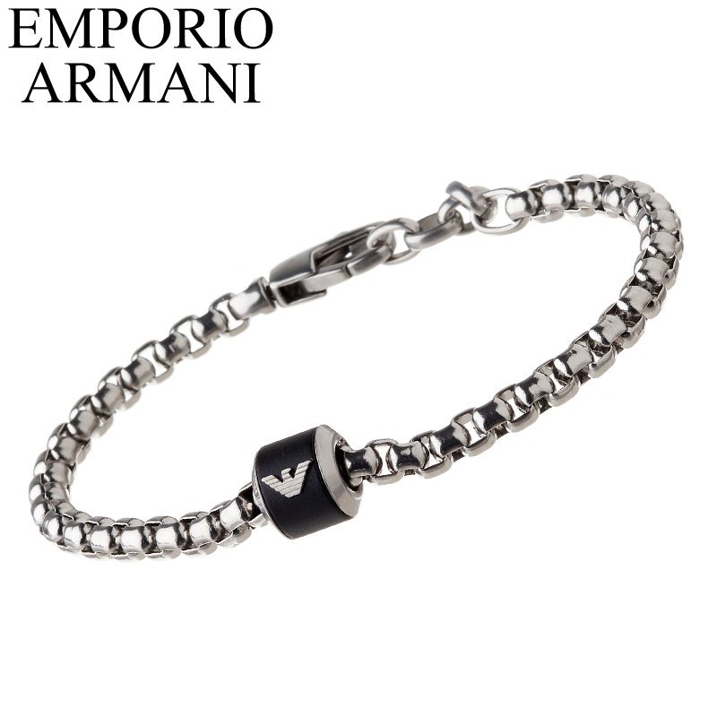 エンポリオ アルマーニ EMPORIO ARMANI クリスマス プレゼント アクセサリー メンズ ブレスレット 男性 バングル イーグル 記念日 贈り物 彼氏 夫 旦那 様 パパ 父 息子 かっこいい シンプル 上品 高級感 EGS2911040 定番 おすすめ ブランド ギフト