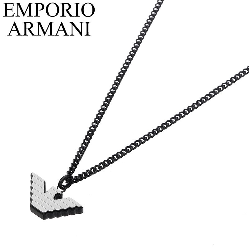 エンポリオ アルマーニ EMPORIO ARMANI アクセサリー メンズ ネックレス ペンダント 男性 イーグル 誕生日 記念日 お祝い 贈り物 彼氏 夫 旦那 様 パパ 父 息子 かっこいい シンプル 上品 高級感 EGS2994040 定番 人気 おすすめ おしゃれ ブランド プレゼント ギフト