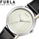 フルラ 腕時計 FURLA 時計 イージーシェイプ EASY SHAPE レディース WW00023006L1 女性 グレー ブラック 仕事 ビジネス 誕生日 記念日 お祝い 彼女 妻 嫁 さん ママ 母 娘 シンプル 薄型 軽い 革 本革 レザー 革ベルト 人気 おすすめ おしゃれ ブランド プレゼント ギフト