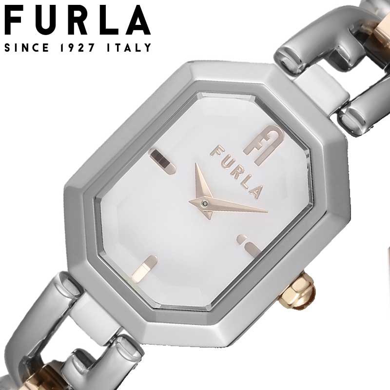 フルラ 腕時計 FURLA 時計 オクタゴナル レディース WW00044006L5 女性 仕事 ビジネス 誕生日 お祝い 彼女 妻 嫁 ママ 母 娘 シンプル 薄型 軽い 革 本革 レザー 革ベルト 2重巻き ダブルストラップ おしゃれ ブランド プレゼント ホワイトデー ギフト