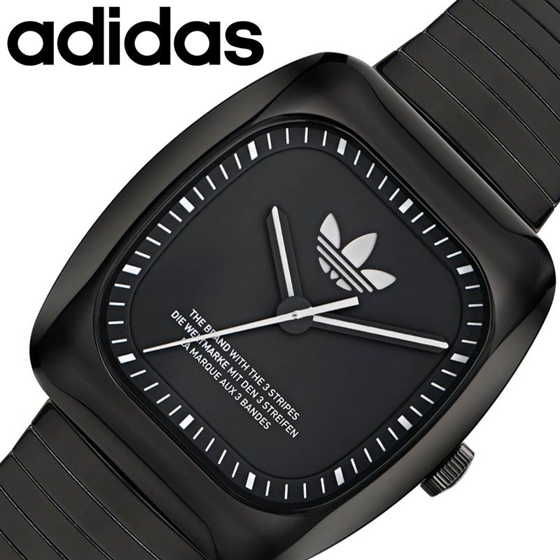 アディダス 腕時計（レディース） 【10%OFF \2,024-円引】アディダス オリジナルス 腕時計 adidas originals 時計 レディース 女性 男性 メンズ スクエア アナログ 彼氏 夫 旦那 様 パパ 父 息子 彼女 妻 嫁 ママ 母 娘 誕生日 贈り物祝い 学生 中学生 高校生 スポーツ ファッション AOSY24026 ブランド