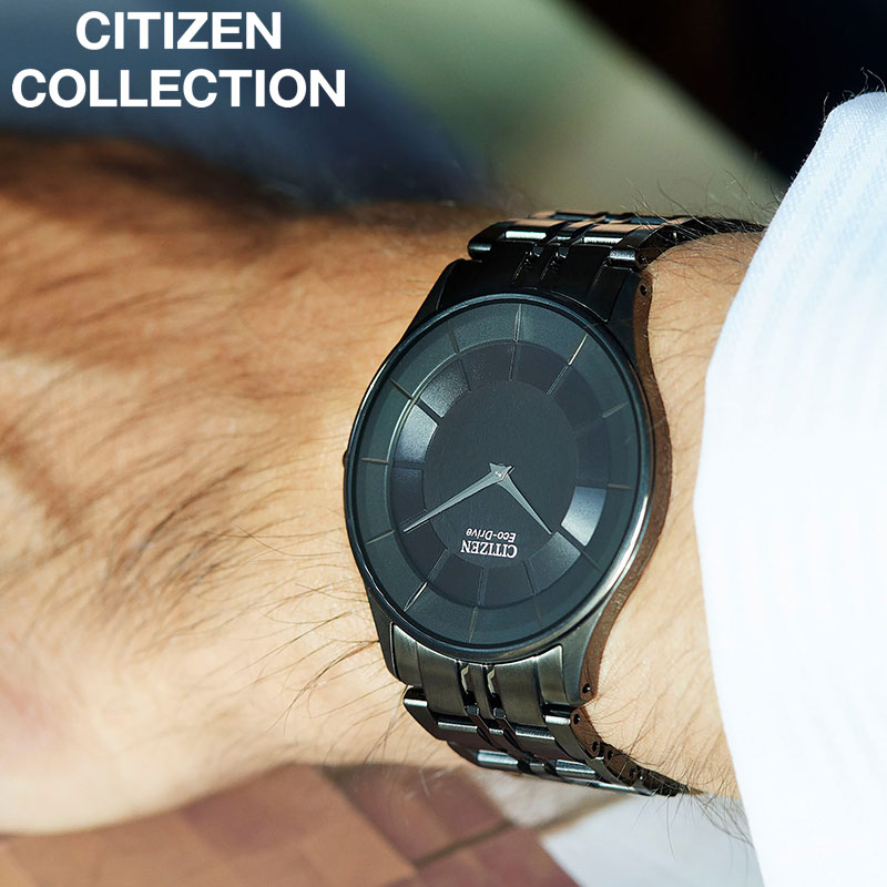 乐天商城 - シチズン NIGHT COLOUR EDITION 腕時計 CITIZEN 時計 シチズンコレクション ナイトカラー エディション COLLECTION メンズ AR3017-58E 男性 ブラック ブラックグレー ソーラー 光発電エコ・ドライブ 人気 おすすめ おしゃれ ブランド プレゼント 新社会人 入学 卒業 ギフト
