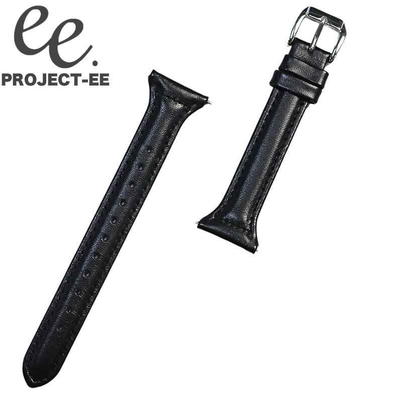 プロジェクトEE 腕時計ベルト PROJECT-EE スマートウォッチバンド ユニセックス EE-002-TIG-LR-BK ブラック おすすめ おしゃれ ブランド プレゼント ギフト