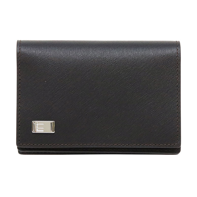ダンヒル 名刺入れ カ−ドケ−ス dunhill 革小物 サイドカー Sidecar メンズ FP4700E 男性 ダークブラウン おすすめ おしゃれ ブランド プレゼント ギフト