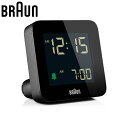 ブラウン 置時計 BRAUN ブラウン置時計 BC09B 目覚まし時計 デジタルアラームクロック DIGITAL ARALM CLOCK ユニセックス ブラック...